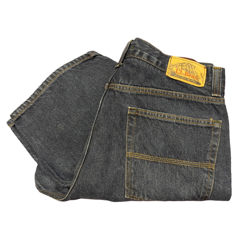 L.L. Bean Men's Natural Fit Double L® Jeans Pants Straight leg cut 33x30